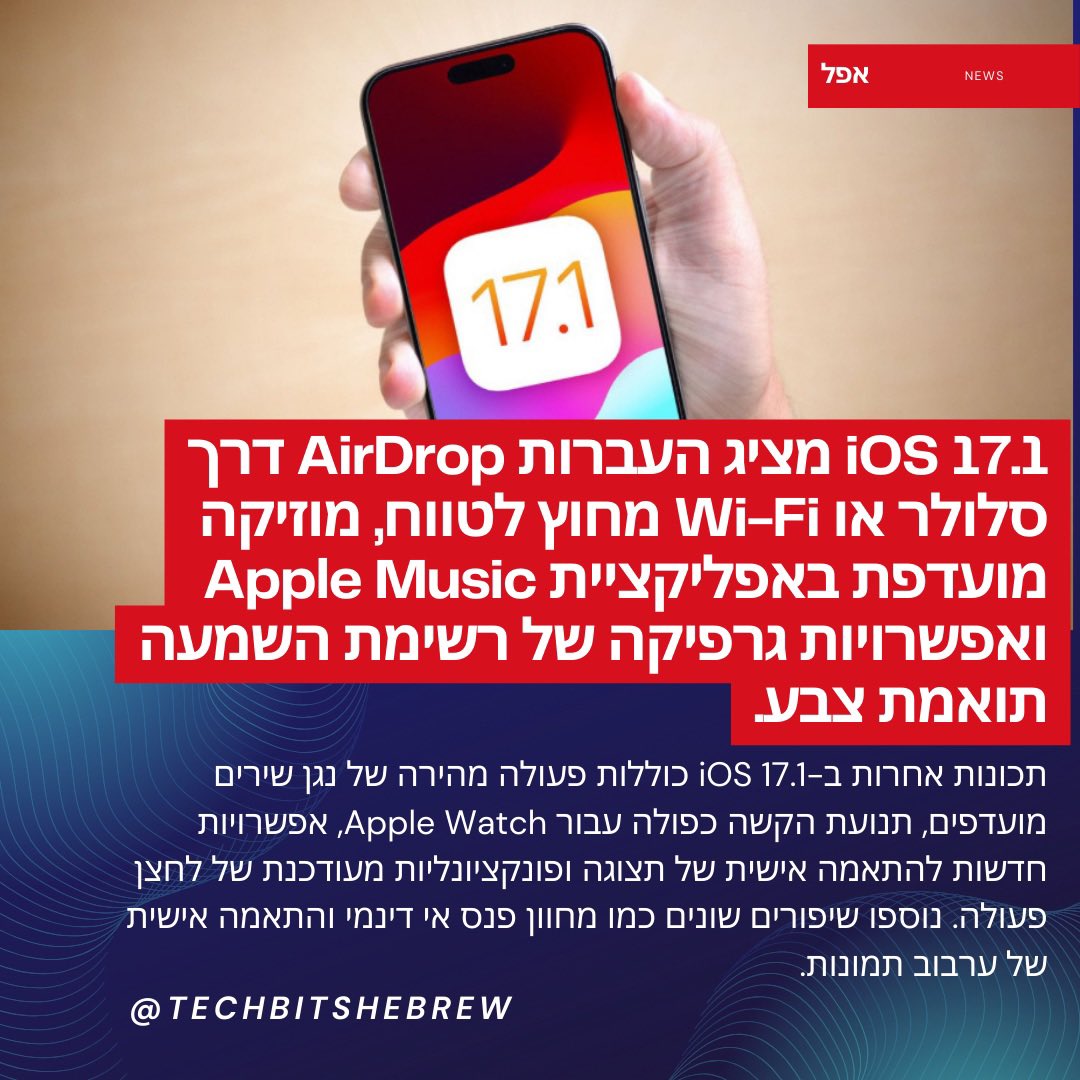 נגיסות טק (Tech.Bits) tweet media