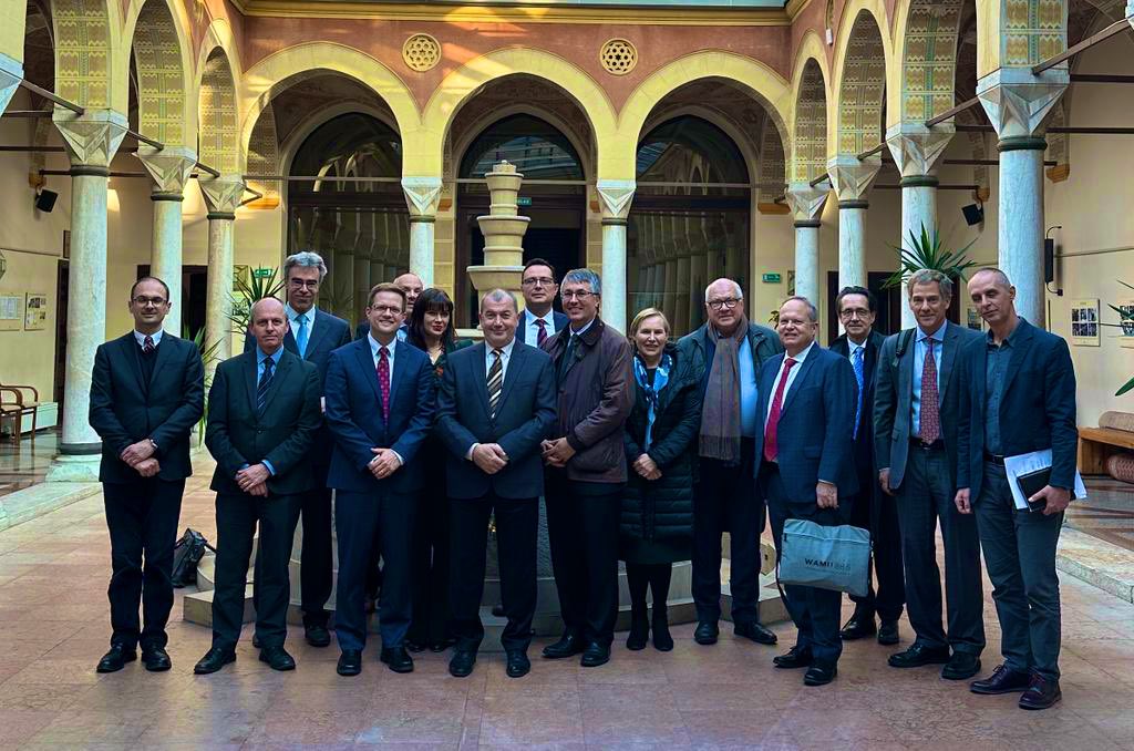 AndreaBenzo1's tweet photo. Fruitful meetings and engaging conversations in #Sarajevo with my TPNRD colleagues @ReligioDiplo from🇦🇹🇪🇺🇫🇮🇫🇷🇩🇪🇮🇪🇬🇧🇺🇸 and BiH🇧🇦 stakeholders on how #InterfaithDialogue and engagement between secular and religious actors can contribute to mutual understanding, cohesion, and peace. https://t.co/FIwRGHnjp6