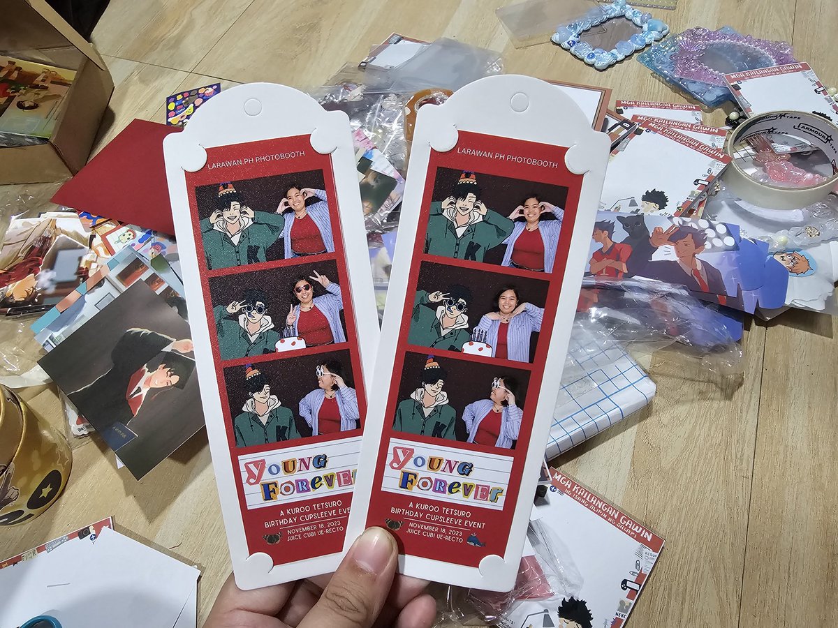 still processing today's event so i'll just post this one for now 😭😭😭

first solo-organized cse ko ito na nairaos with the help of my sister &amp; my friends sa pagdecide &amp; plan 😭🤣

to everyone who helped and attended <a href="/HBDKUROO/">Young Forever: A Kuroo Tetsuro Birthday CSE</a>, thank you sm and i hope you enjoyed ❤️❤️❤️