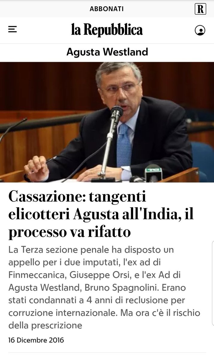 Hero9004's tweet photo. @Perla19733917 @eretico_l @modamanager @Anna302478978 @ahmedalaa27 @riccardoweiss @laperlaneranera @SmitArianna @lisargadata @Victoria_Wet @PaolaSimonin @Charles96432447 @avinumalkeinu @Overbite71 @ACCEDIALSITO @Luky_Alfio3945 @MariaFi27832951 @francobaietti @d_essere @armidmar @digibaby @ilbuonpaztore @MarcoLu41052677 @Giovanni7769 @LONG00885513 @Th3P3ck @sedicizero @bevilatazza @LuciusV72261299 @Gabriel05470893 @Maya51031588 @Silvia26143094 @vincenz94704898 @fracci_carlo @sole24ore @SenatoreMonti @pdnetwork @M5S_Senato @M5S_Camera @RegLombardia @regionepiemonte @RegionePuglia @SenatoStampa @matteorenzi @GiuseppeConteIT @saponaromarta ☝️☝️Eppure nel servizio diffuso da #Nuzzo si parla di elicotteri Augusta Westland, di tangenti milionarie che toccano l'India.. ancora una volta.. I nostri fucilieri sono stati presi in ostaggio per i brevetti farmaci o per gli affari della P² ? Perché la Bindi censura? https://t.co/fa1bUkwpUa