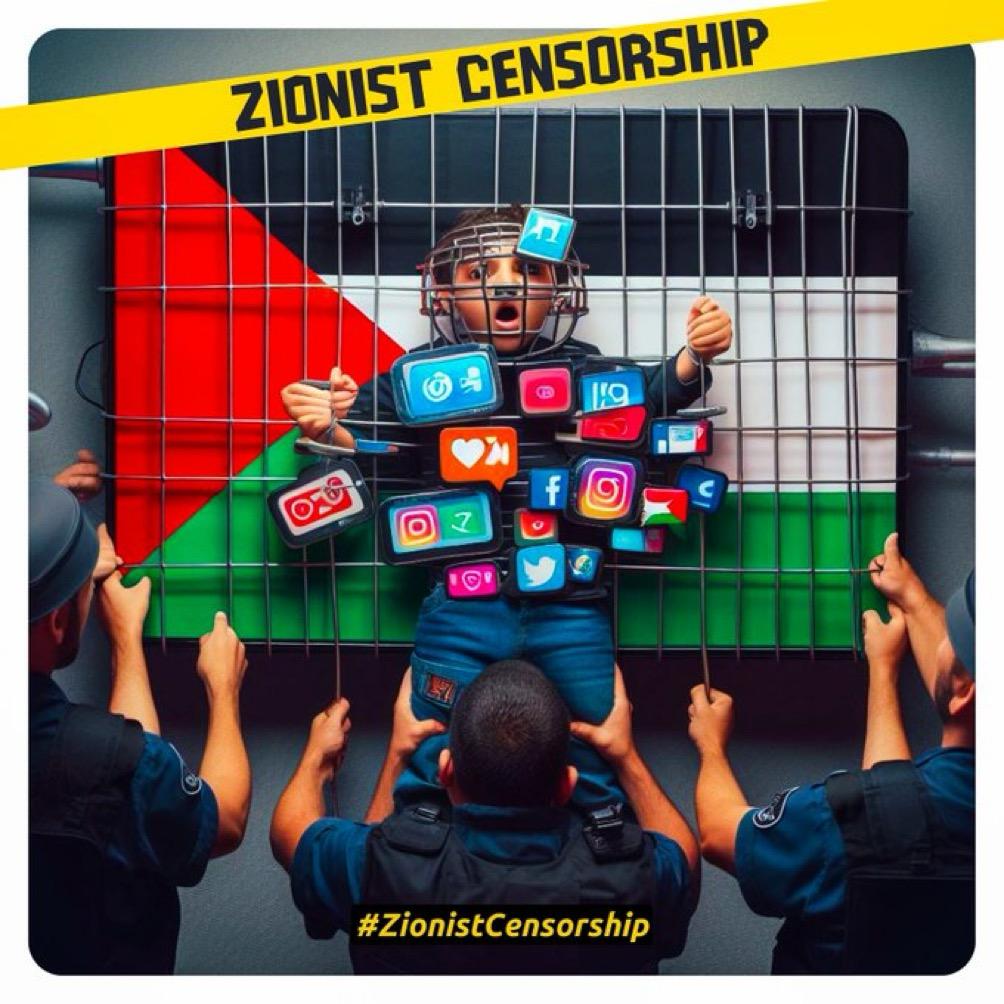 They will not be helpless #ZionistCensorship