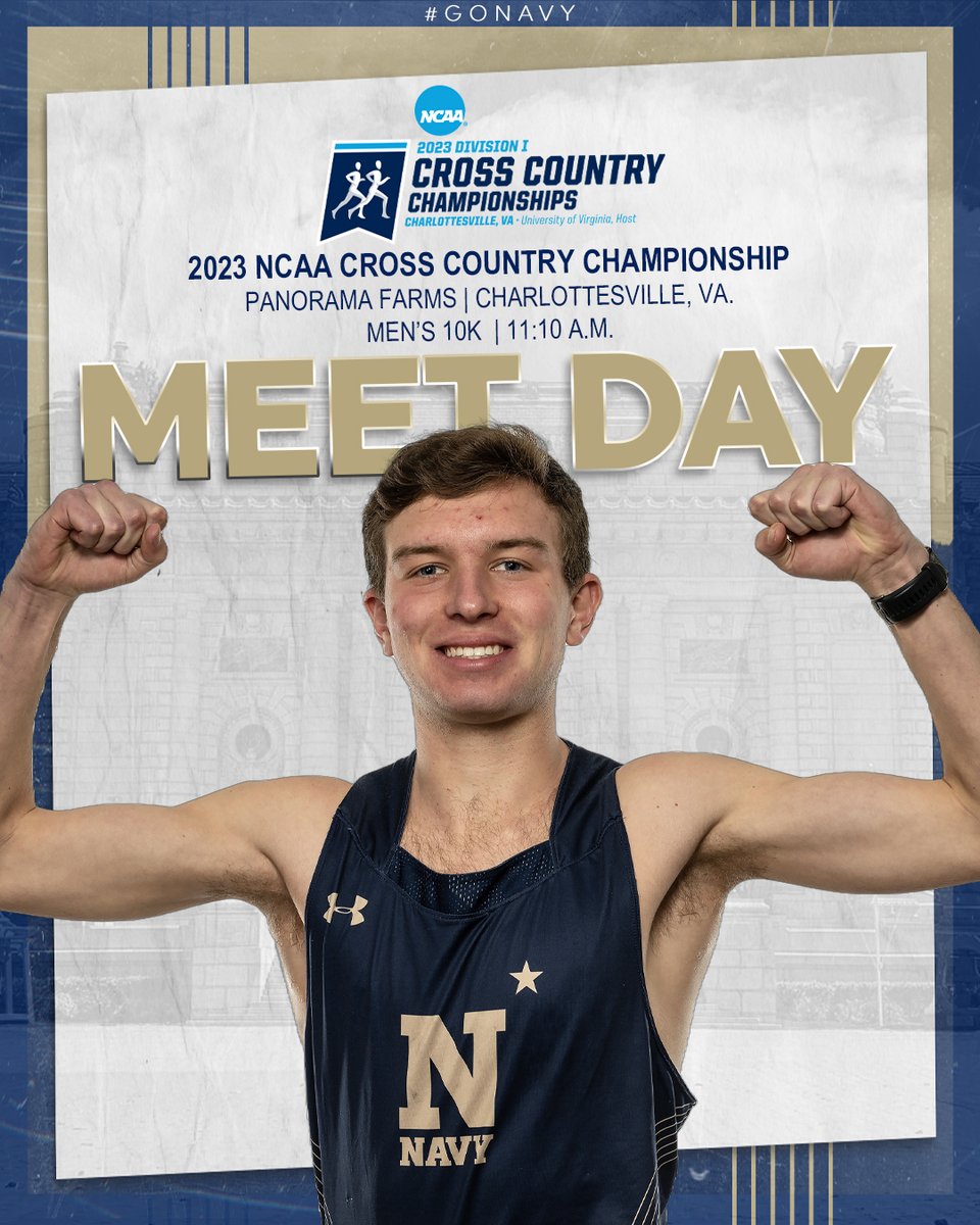 All eyes on Murphy Smith! Good luck! 🏆: NCAA Championship ⏰: 11:10 AM 📍: Charlottesville, Va. 📺: ESPNU 🎥: espn.com/watch/player/_… 📈: live.pttiming.com/xc-ptt.html?mi… #GoNavy | @NavyAthletics