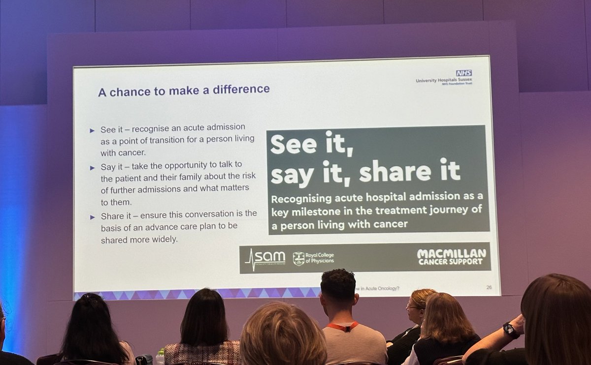 egglestoneuk's tweet photo. Fantastic AOS presentation from Ali Hodge  #acuteoncology @UKONSmember #UKONS2023 @NaiClatsNurse @GayliWog @Tracyjonas12 @philippajj @UKAOSociety https://t.co/I3x9WK1rmE