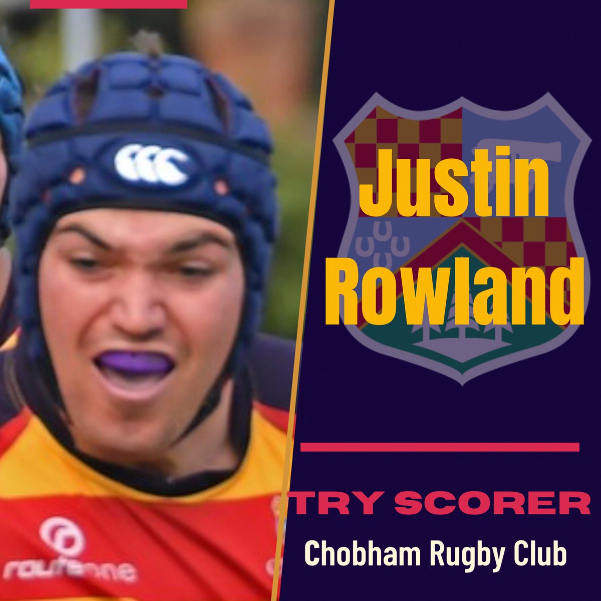 chobhamrugby's tweet photo. 35 mins 
Chobham 12 - 15 @OPRFC 

Try - Rowland (C#7)

#gomightychobham https://t.co/I3H9vFXe83