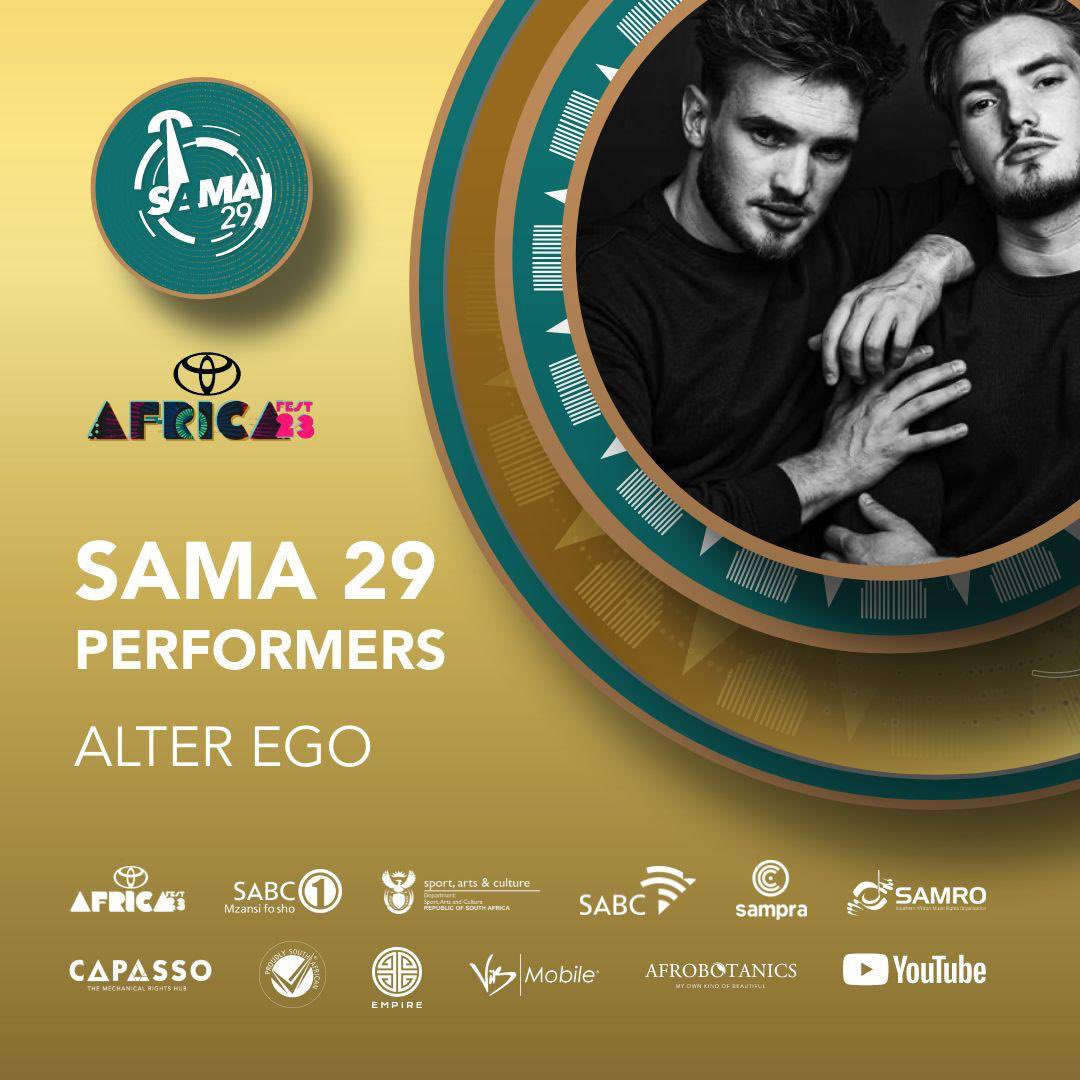 OfficialSAMPRA's tweet image. Our star-studded lineup of artists are ready to hit the stage tonight at #SAMA29. Get ready to sing, dance and be blown away by the performances! 💃 

#SAMA29 
#AfricaFest
#MusicHasItAll 
#SAMA29xSAMPRA