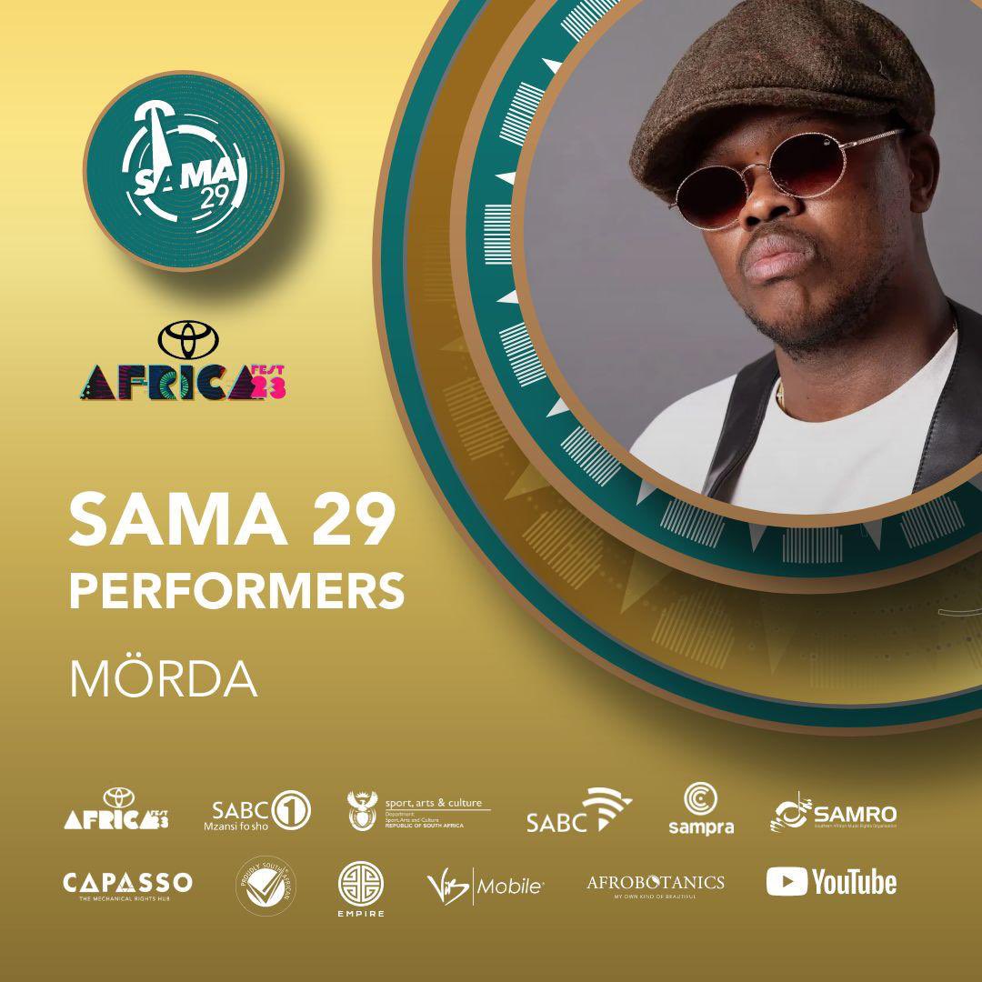 OfficialSAMPRA's tweet image. Our star-studded lineup of artists are ready to hit the stage tonight at #SAMA29. Get ready to sing, dance and be blown away by the performances! 💃 

#SAMA29 
#AfricaFest
#MusicHasItAll 
#SAMA29xSAMPRA