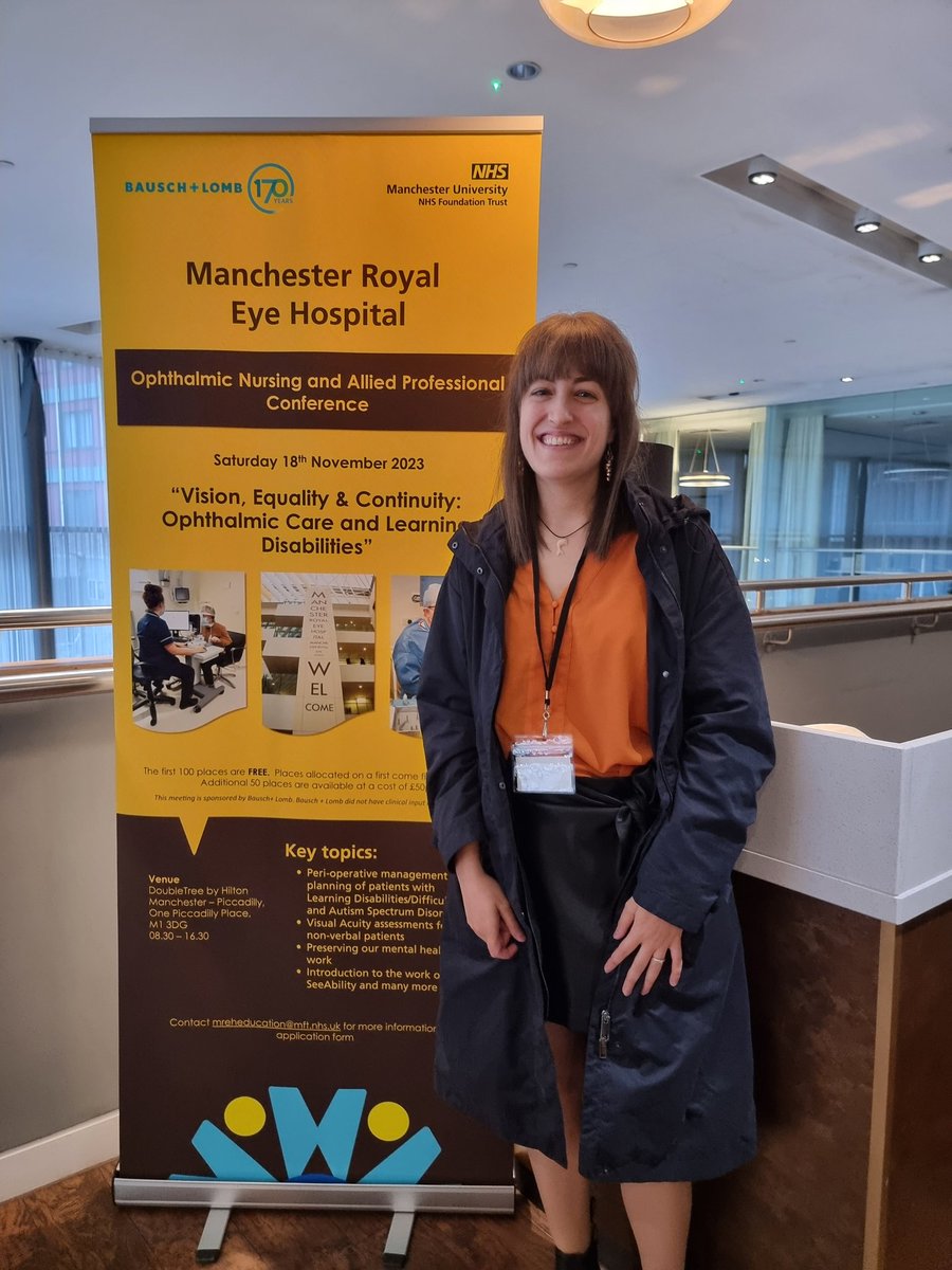 And one more exciting collaborative project @MFTnhs - Ophthalmology & Diabetes! We were @ManchesterREH Conference talking about hyperglycaemia and acute steroid therapy. Massive kudos to @WraggPeat for her support & enthusiasm- what a superstar 🌟 @dawnpike20 @mftchiefnurse