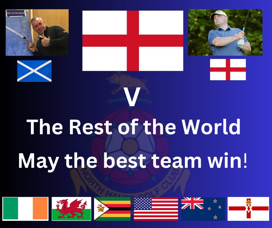NorthHantsGC's tweet photo. Congratulations to England and Captain @neil_spurs who retain the trophy following a halved match in the annual ๐ด๓ ง๓ ข๓ ฅ๓ ฎ๓ ง๓ ฟ v ๐ matches. Well played @crawfordscott99 ๐ด๓ ง๓ ข๓ ณ๓ ฃ๓ ด๓ ฟand his team who battled hard only to be floored in the penultimate match by +10 thumping. A great day had by all #nhgc https://t.co/6jrg6O49D2