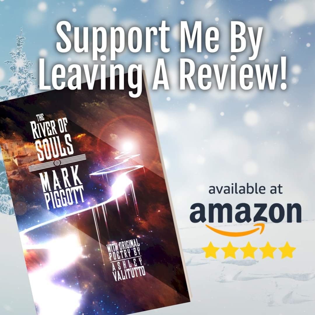 Death brings a second chance for life across THE RIVER OF SOULS on another world where hope endures. From award-winning #IndieAuthor Mark Piggott and @CuriousCorvidP with original #poetry by @ashleyabstract comes a story of #love and faith that crosses the infinite. Visit