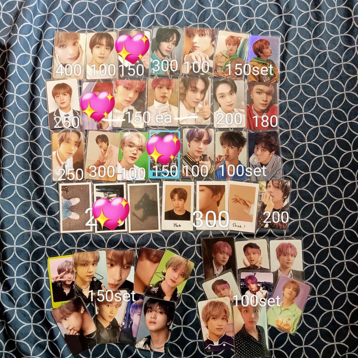 Wts lfb ( ˶˙.º˙˶ ) haechan pcs
𖥻 ࣪ ٬ #haemel_hatipls ° help rt pls 🥹

⠀⠀⠀𔘜 Hatian!!!
⠀⠀⠀— unmarked pcs avail
⠀⠀⠀— will get haechan istj ktown pob, posporo, and 127 tc

Must take all to push 🥺
Dm / reply to claim
