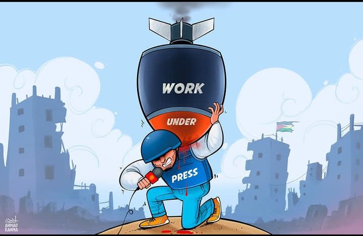 There's nowhere to breathe. Not only in Gaza, but all over the world. #ZionistCensorship