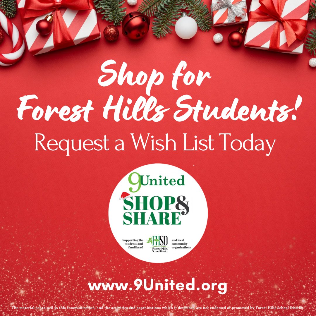 maddux_pto's tweet photo. Our counselors have worked with @9UnitedLeaders to create lists filled with the needs of our students. Join us in fulfilling them & make an impact in @FHSchools! Get a list/donate: https://t.co/vrhoZC89kj.
#UnitedInGenerosity https://t.co/0ZCXtimKsh
