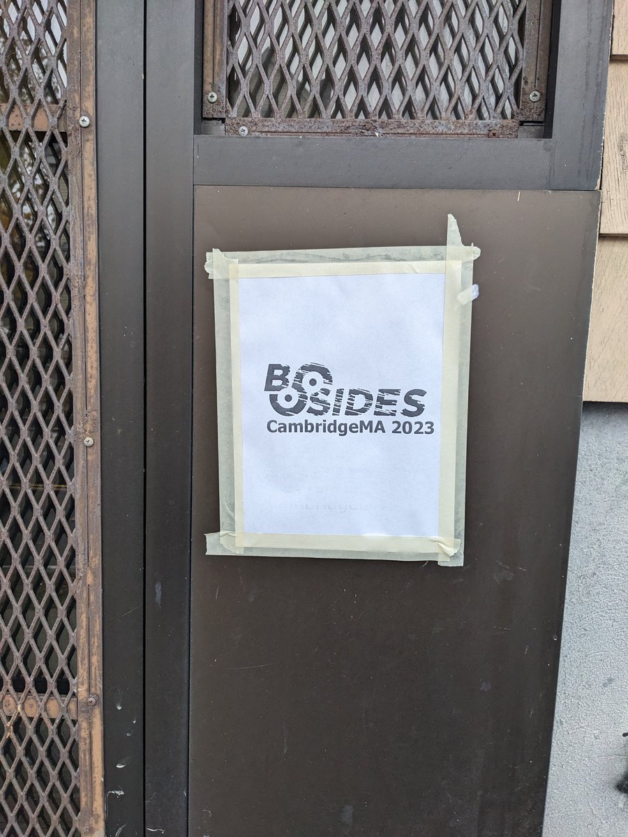 Excited to be giving a talk on OpenPubkey at bsides Cambridge today