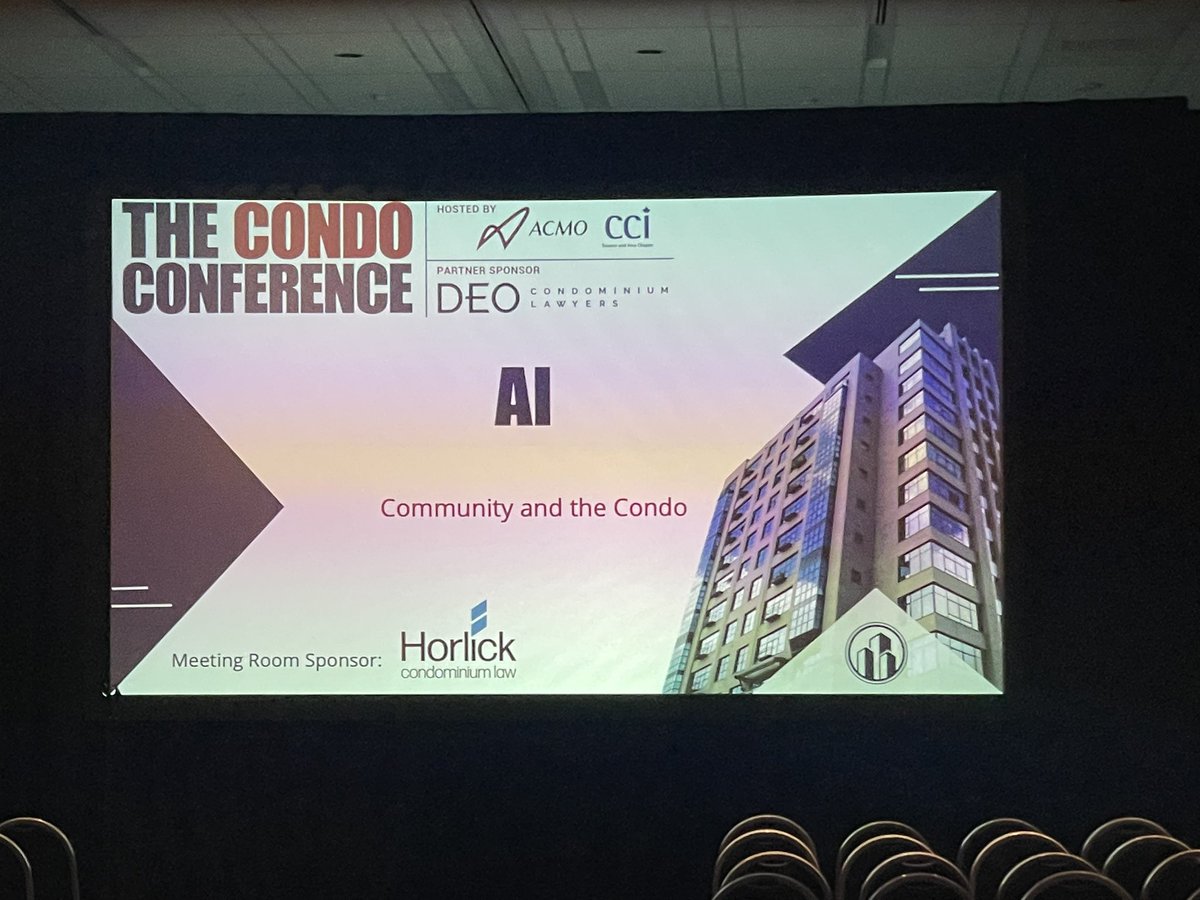 Danileelee76's tweet image. Join us at 10:30 in Hall 7-10!

#CondoConference2023