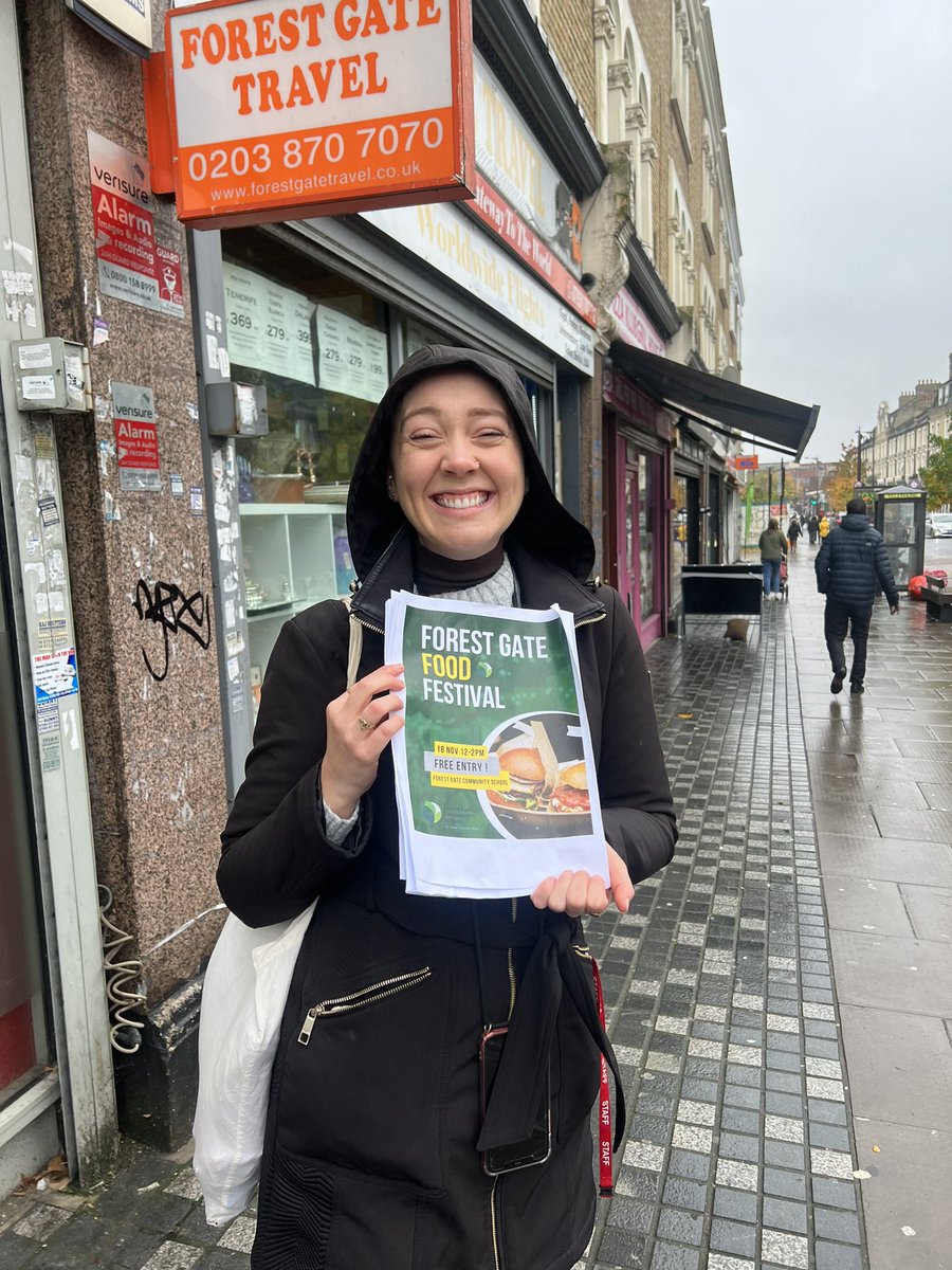 Ms__Key (@mxkey4) on Twitter photo Today <a href="/FgcsInfo/">Forest Gate Community School</a> held our #ForestGateFoodFestival 🌯🥘🍱
We had a great time handing out flyers and eating all the food!
Thank you <a href="/NaeemSh70538858/">Naeem Sheikh</a> for arranging!
<a href="/MissByrne_PE/">MissByrne</a> <a href="/FGCSlibrary/">FGCS Library</a> Today <a href="/FgcsInfo/">Forest Gate Community School</a> held our #ForestGateFoodFestival 🌯🥘🍱
We had a great time handing out flyers and eating all the food!
Thank you <a href="/NaeemSh70538858/">Naeem Sheikh</a> for arranging!
<a href="/MissByrne_PE/">MissByrne</a> <a href="/FGCSlibrary/">FGCS Library</a>