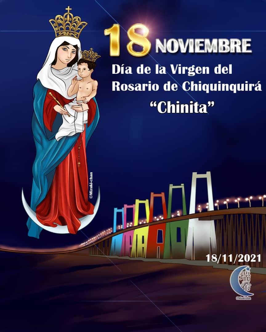 Angelcorderob's tweet photo. Que la Virgen del Rosario de la Chiquinquirá (la chinita de Maracaibo) interceda por toda Venezuela #18NOV23 https://t.co/ketUy67B8r