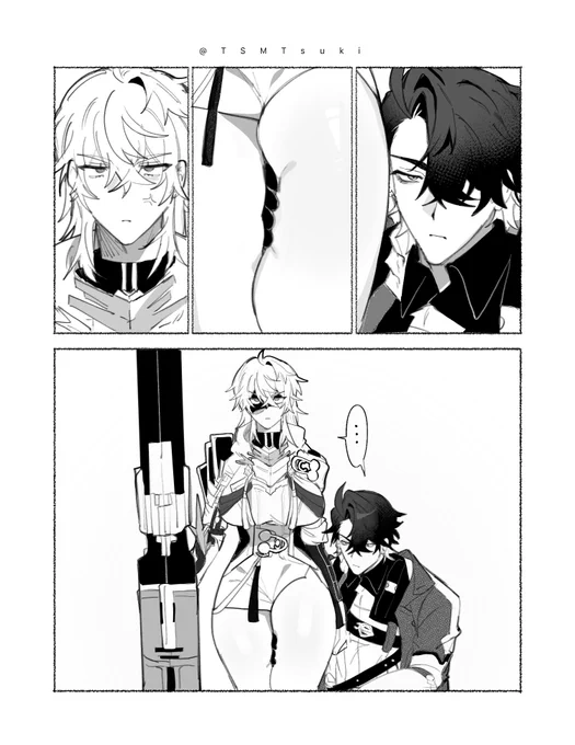 ⚠︎fem! Gepard
| サンジェパ(♀)
#sampard 