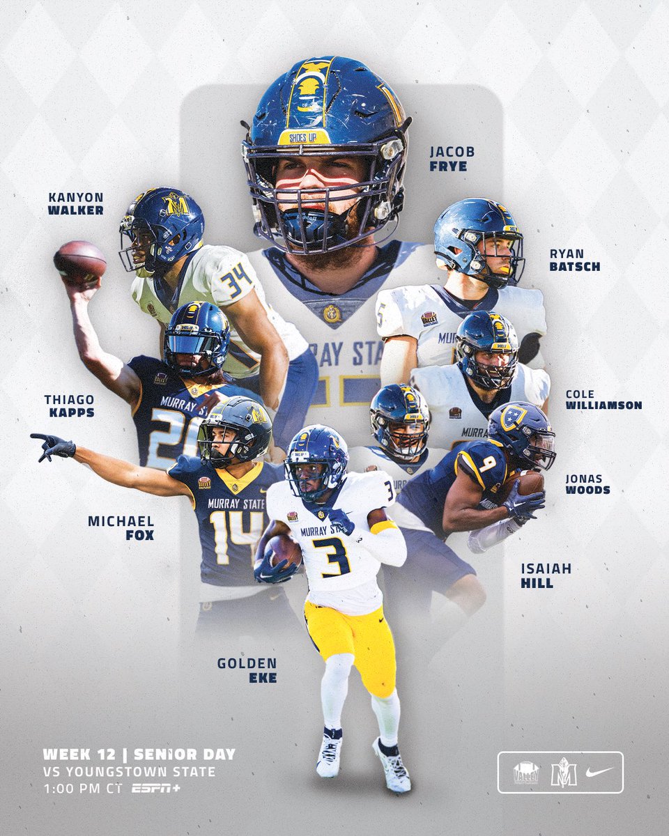 racersfootball's tweet photo. Season finale &amp; senior day.

🆚 Youngstown State
⏰ 1 p.m.
📍 Roy Stewart Stadium
📺 https://t.co/Fk1H4XFbXV
📻 https://t.co/aMTMzjnomK
📊 https://t.co/fS98odFBZc

#GoRacers🏇 https://t.co/1IFcPvi6Yq