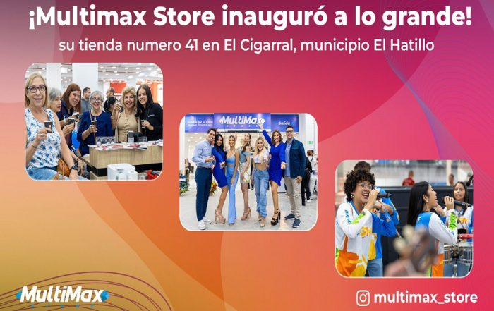 TachiraNews's tweet image. ¡Multimax Store inauguró a lo grande su tienda 41 en El Cigarral, municipio El Hatillo!
tachiranews.com/multimax-store…
#TáchiraNews #18Nov #Multimax