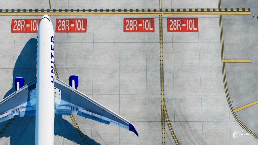 virtualUA's tweet photo. We’re holding short 😍✈️🫶📸
#unitedairlines #beingunited #crewlife #planespotter #airport #msfs2020 #xplane11 #p3d #pilot #aviation #avgeek #flight #pilotlife #vatsim #virtualairline #jetrox #aviationlovers #aviationgeek #picoftheday #vuainc https://t.co/yU6EAm77Fx