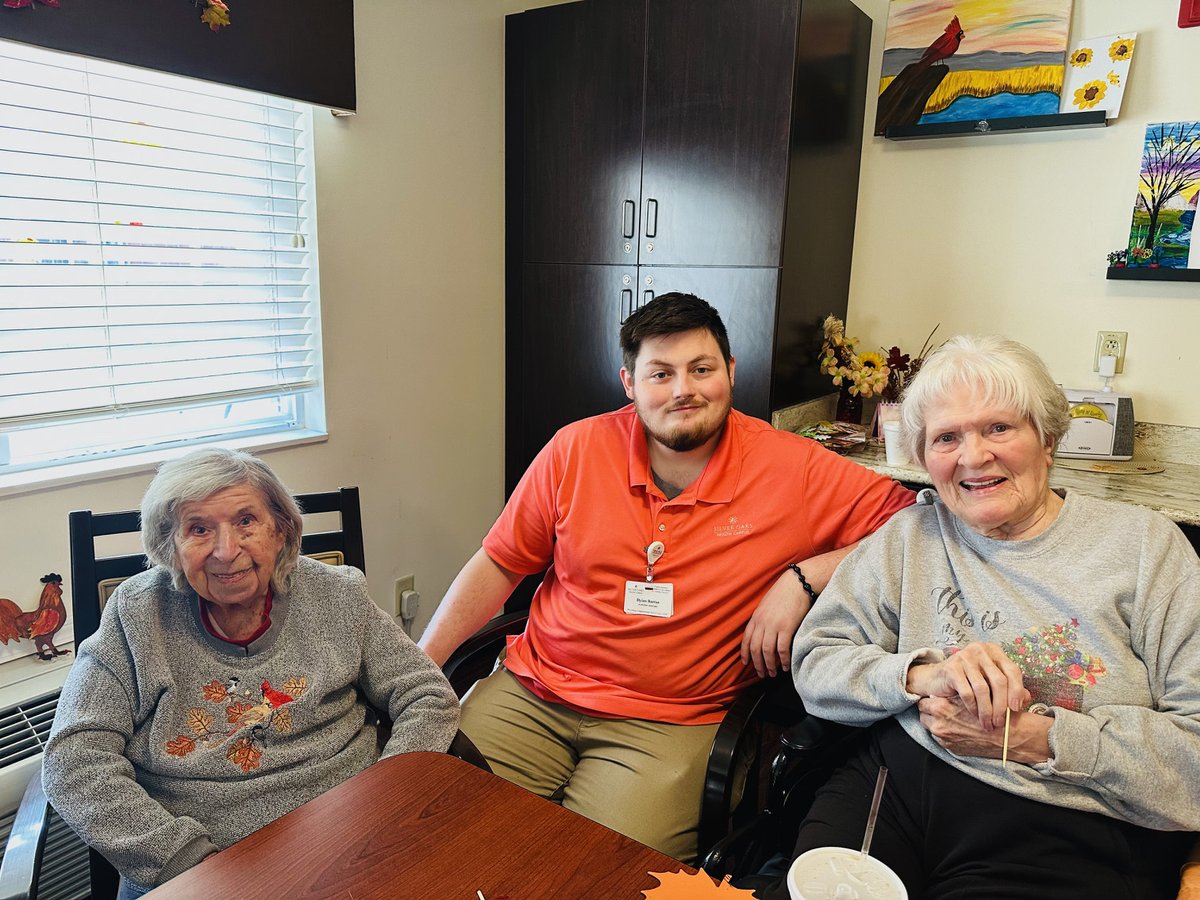 Staff Spotlight Saturday featuring our Activities Assistant Dylan Burton! Dylan has been with us for 3 years! He spends a lot of his time on our Legacy Lane. He loves getting to know our residents and making their day better! Thank you for all that you do Dylan! 😊