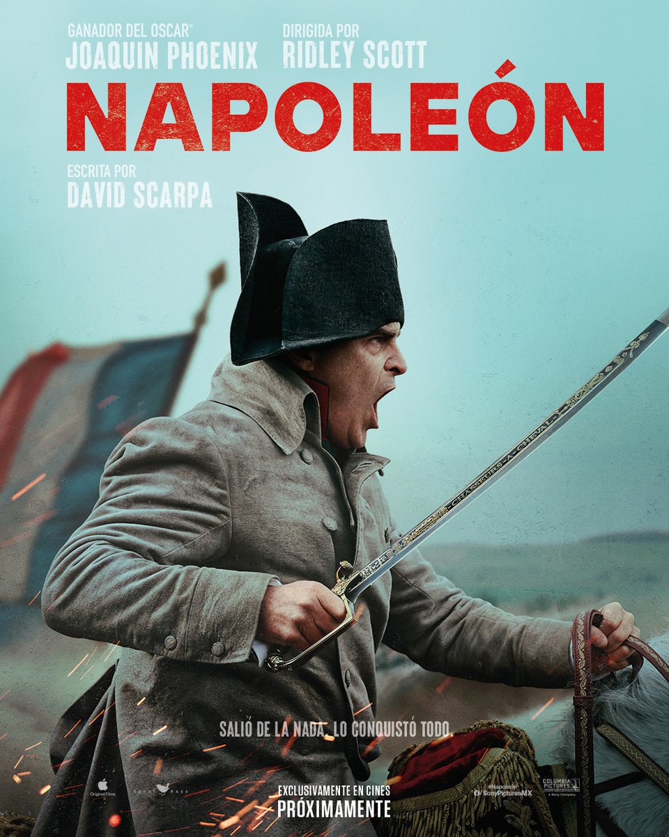 CinemarkChile's tweet photo. 🔥 Sale concursooo 🔥
Dale RT a este tweet y estás participando por una invitación doble a la Avant Premiere de Napoleón  😎🇫🇷

¿Cuándo? 
El miércoles 23 de noviembre a las 19:30hrs. ☑️
¿Dónde?
En Cinemark Mallplaza Vespucio ☑️ https://t.co/MZFQzo55xy