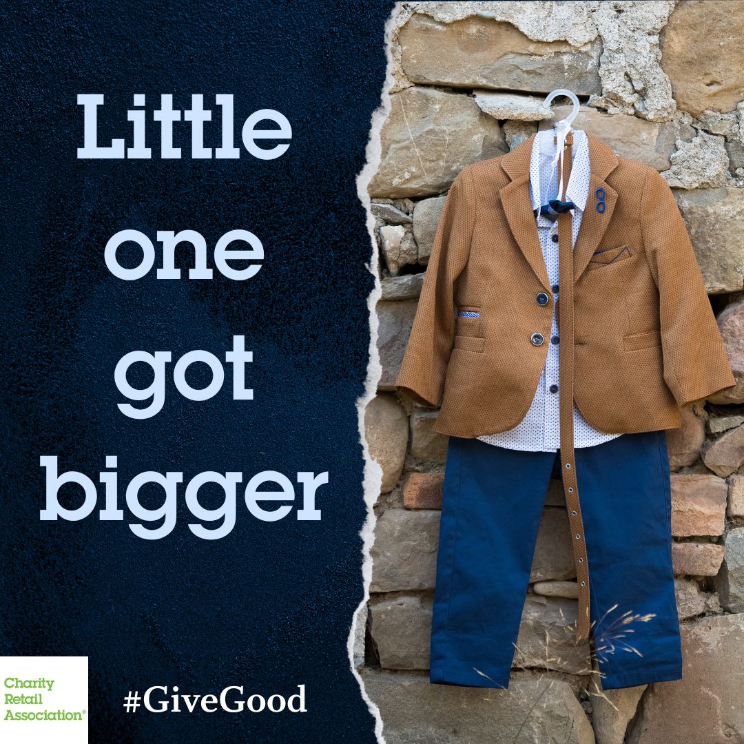 CharityRetail's tweet photo. Donate your children’s preloved clothes and toys to your local charity shops to raise money for charity, help other parents and reduce waste. ✅♻️#GiveGood #Donations #Secondhand #Preloved #CharityShopFinds https://t.co/zIlzPrExc5