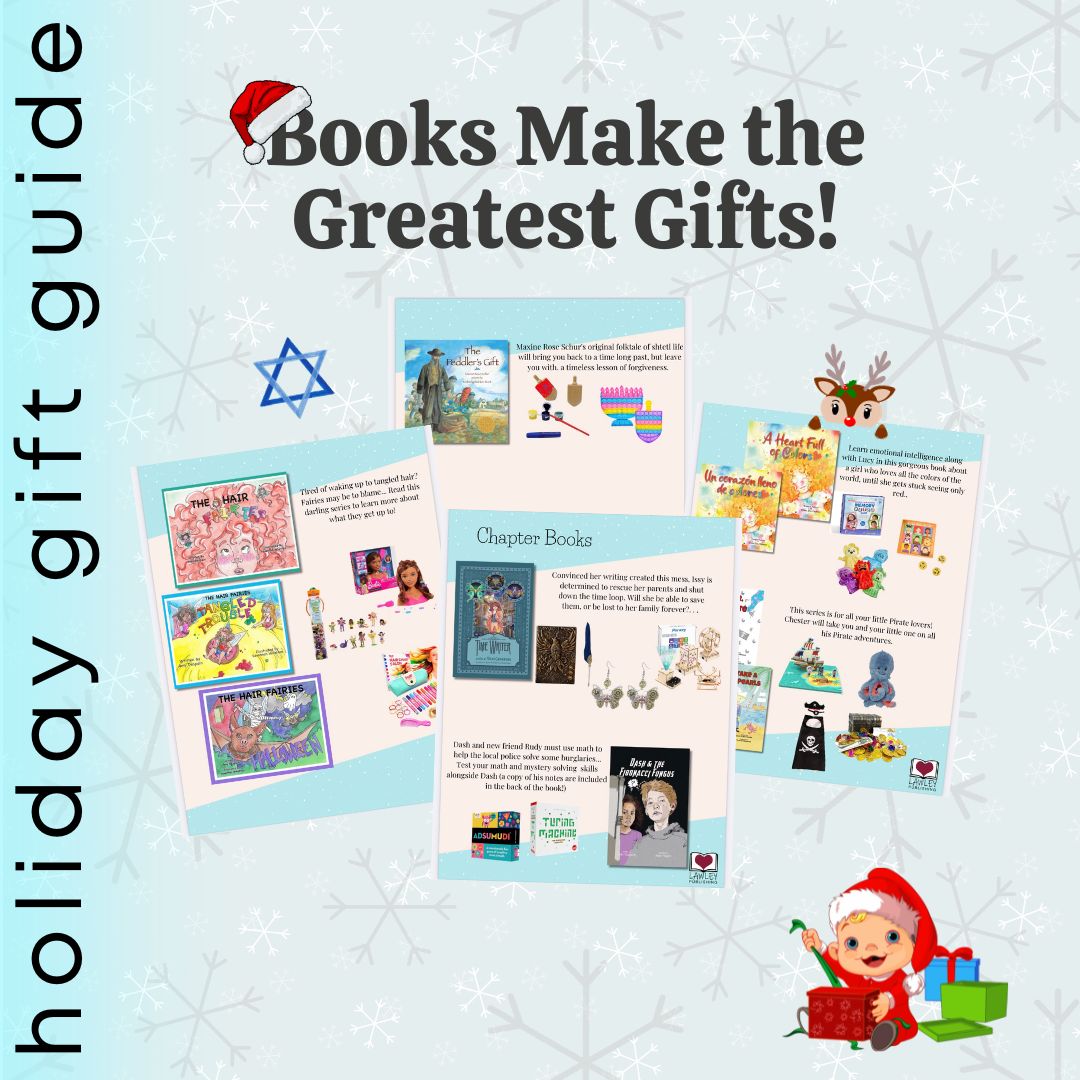 Books make the BESTEST gifts!! 🎁 Our GIFT GUIDE lists TOP BOOKS and all kinds of toys, gadgets, crafts, and more that pair perfectly with these amazing children's favorites! 📚 lawleypublishing.com/wp-content/upl… #giftguide #giftguidebook #bookgiftguide