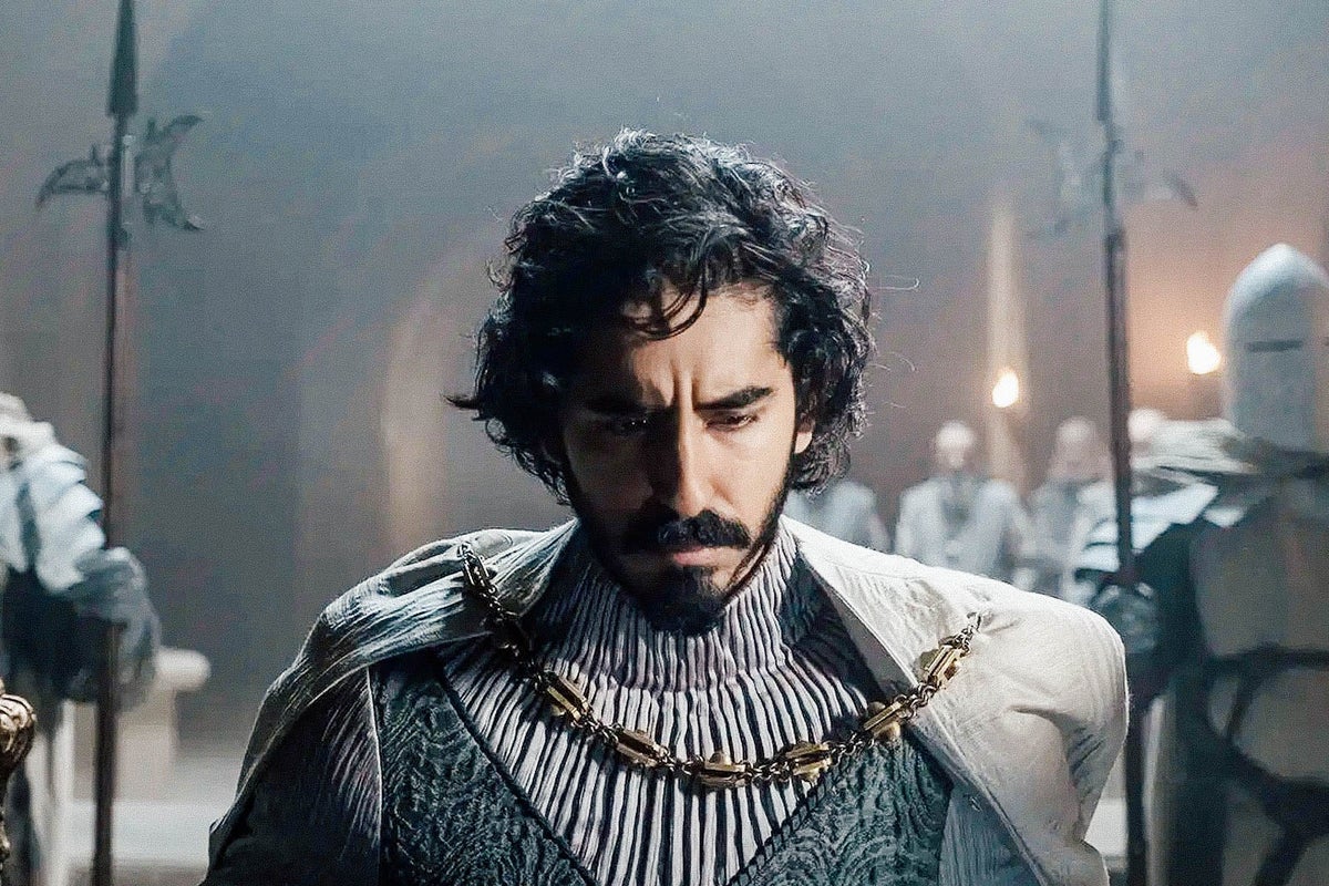 Dev Patel as Gawain in The Green Knight (2021), please save me