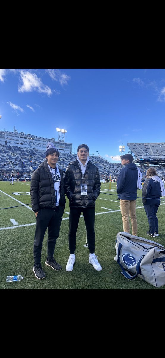 Joshua Johnson (@josh_makai9) on Twitter photo A DREAM COME TRUE!
Blessed to be OFFERED my 2nd P5 Scholarship to THE <a href="/PennStateFball/">Penn State Football</a>…🦁
Thank you for believing in me…
<a href="/coachjfranklin/">James Franklin</a> <a href="/Coachpoindexter/">Anthony Poindexter</a> <a href="/Coach_MannyDiaz/">Manny Diaz</a> <a href="/CoachTerryPSU/">Terry M. Smith</a> <a href="/knnysndrs/">Kenny Sanders</a> <a href="/DBarnes_18/">Deion Barnes</a> <a href="/CoachCollins46/">Stacy Collins</a> <a href="/FootballIronton/">Ironton Football</a> <a href="/PendletonTrevon/">Trevon Pendleton</a> A DREAM COME TRUE!
Blessed to be OFFERED my 2nd P5 Scholarship to THE <a href="/PennStateFball/">Penn State Football</a>…🦁
Thank you for believing in me…
<a href="/coachjfranklin/">James Franklin</a> <a href="/Coachpoindexter/">Anthony Poindexter</a> <a href="/Coach_MannyDiaz/">Manny Diaz</a> <a href="/CoachTerryPSU/">Terry M. Smith</a> <a href="/knnysndrs/">Kenny Sanders</a> <a href="/DBarnes_18/">Deion Barnes</a> <a href="/CoachCollins46/">Stacy Collins</a> <a href="/FootballIronton/">Ironton Football</a> <a href="/PendletonTrevon/">Trevon Pendleton</a>