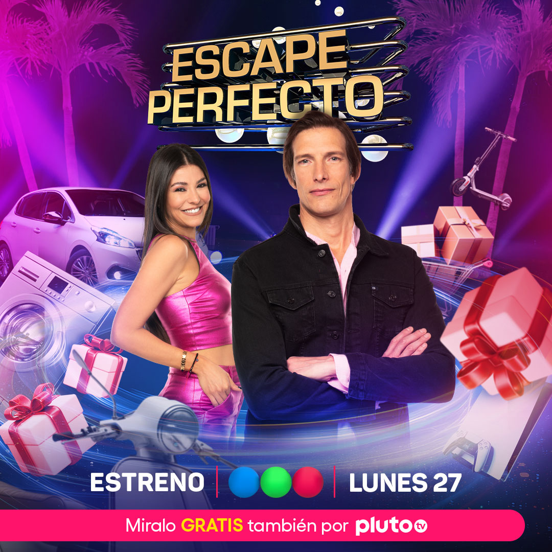 El Lunes 27 de Noviembre, llega la nueva temporada de #EscapePerfecto con Ivan De Pineda y @Chinitaansa por @telefe.