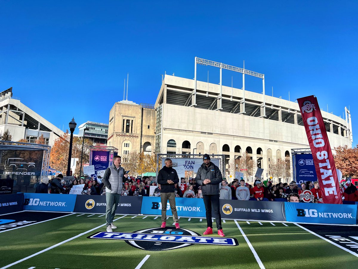 Saving the best for last! The #B1GTailgate is LIVE from Columbus!