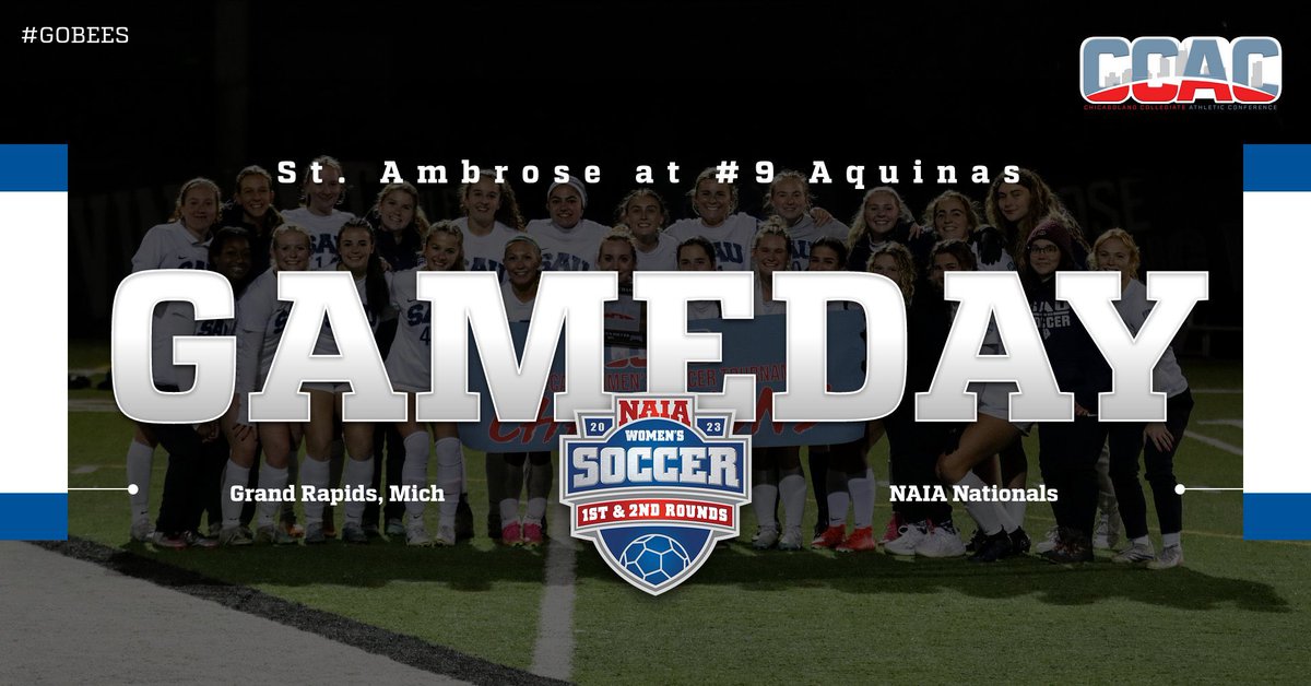 NAIA NATIONALS TOURNAMENT GAMEDAY 

⏰kickoff 12:00pm CST

Link to stream: aqsaints.com/watch/?Live=73…

GO BEES🐝