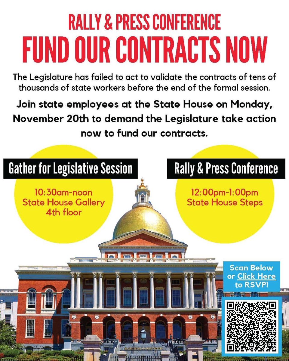 Massachusetts AFL-CIO (@massaflcio) on Twitter photo Join the MA Labor Movement Monday and demand that the legislature fund our contracts now! Join the MA Labor Movement Monday and demand that the legislature fund our contracts now!
