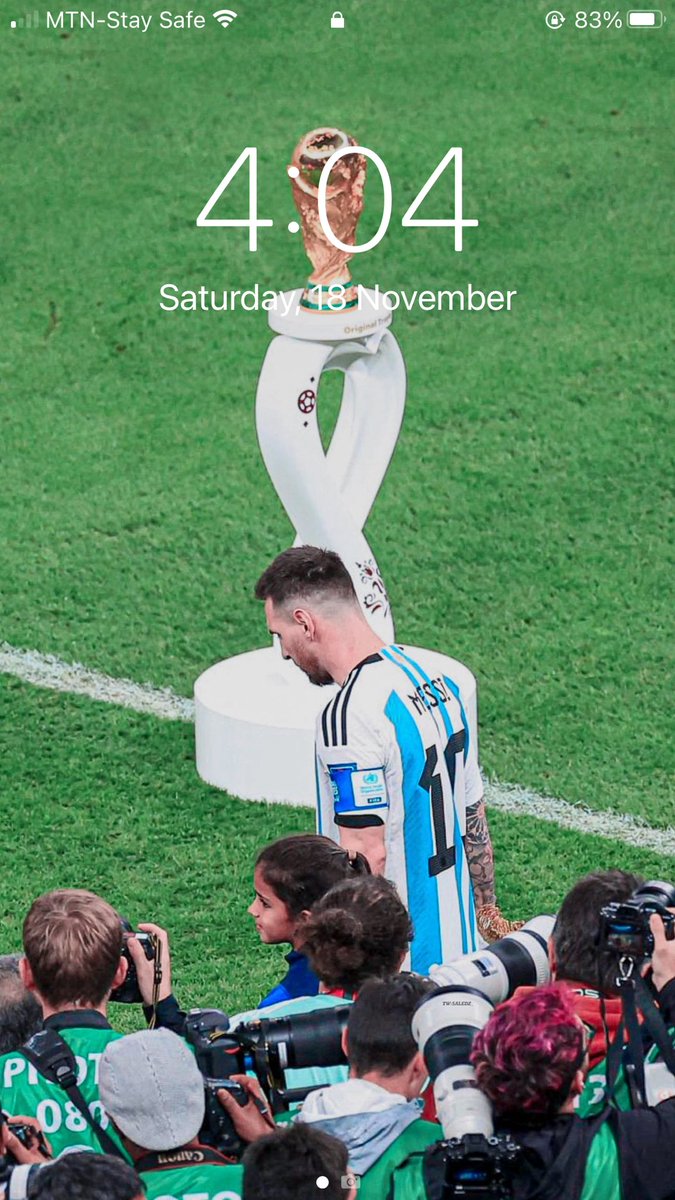 Drop your fav wallpaper in #FIFAWorldCup2022 Messi

I’ll go first: