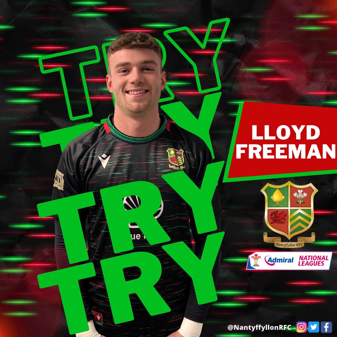 NantyffyllonRFC's tweet photo. TRY NANTY!!

When will teams realise they cannot kick to Callum Powell! He beats 3 more defenders and offloads to Boasty. He draws the fullback and finds Lloyd Freeman who crashes over

Conversion missed from a tough angle

Nanty 19
Ath 0

#UppaNant https://t.co/qCafUj6Pgk