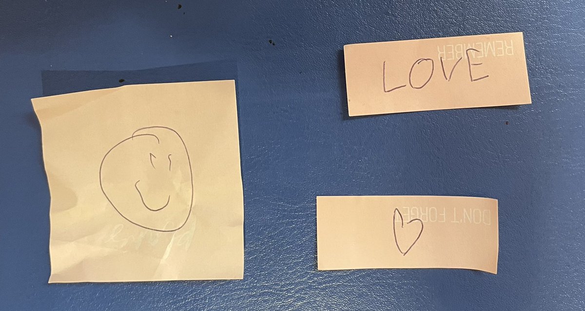 How lovely is this… this little boy came into school yesterday with a bag full of kind words and happy images to share with the children and staff. 😊 #KindnessMatters #KindWords #KindActions #PositiveRoleModel #AntiBullyingWeek2023