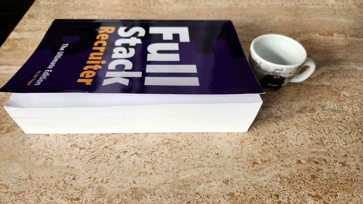 PaulatThePanel's tweet photo. At over 700 pages, I have my work cut out... @jantegze!
#FullStackRecruiter
#everydayisaschoolday https://t.co/kA0ZLitQ36