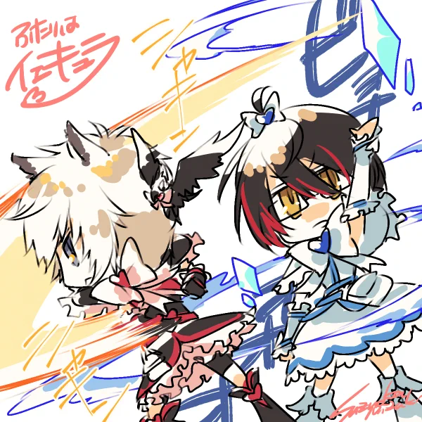 顔の良い最悪のプリキュアだぞって言われたので描いた