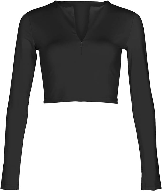 amzn.to/3G3LeTm for order please visit our online store
Artfish Women's Long Sleeve Quarter Zip Crop Tops Fleece Lined V Neck Fitted Sexy Cropped Shirts

#womendresses #womendressing #womendress #womencloths #womenclothing #womenclothingbrand #womenclothingboutique