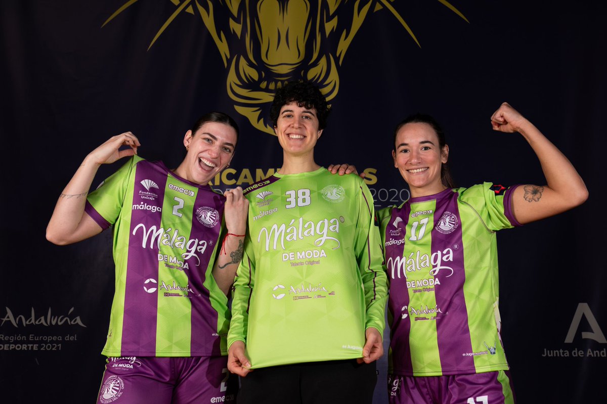 💜💚 ¡SIEMPRE MÁLAGA! 💚💜

Este domingo estrenamos nueva equipación en la #EHFEuropeanLeague🇪🇺 para uno de los partidos más importantes de nuestra historia

⚫️⚪️ #SomosPanteras