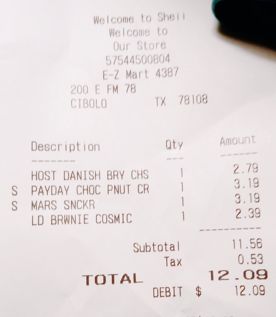 hdbiker52fl's tweet photo. Told the kids they could each buy a treat for their road trip, on (me) Nana 🥴🫣😳😖 $12.⁰⁹‼️❓a Danish Pastry, 2 candy bars and a brownie❓#Bidenomics #BudgetTravel #FuelTruth #BidenWorstPresidentEver #CostOfLivingCrisis https://t.co/0cpQzrcEFK