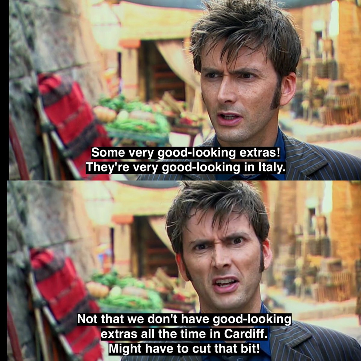 This was one of David Tennant’s most funniest moments behind the scenes on Doctor Who 😭😭

#DoctorWho