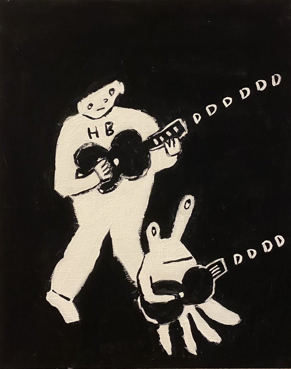 HumanHello46956's tweet photo. Guitar Heroes 
#guitar #hero #illusrtation #painting #ギター　#ヒーロー　#イラスト https://t.co/qjkCXL1eSv