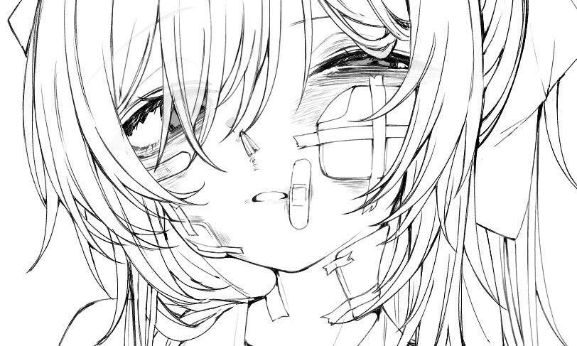 最近の目の描き方、お気に入り。