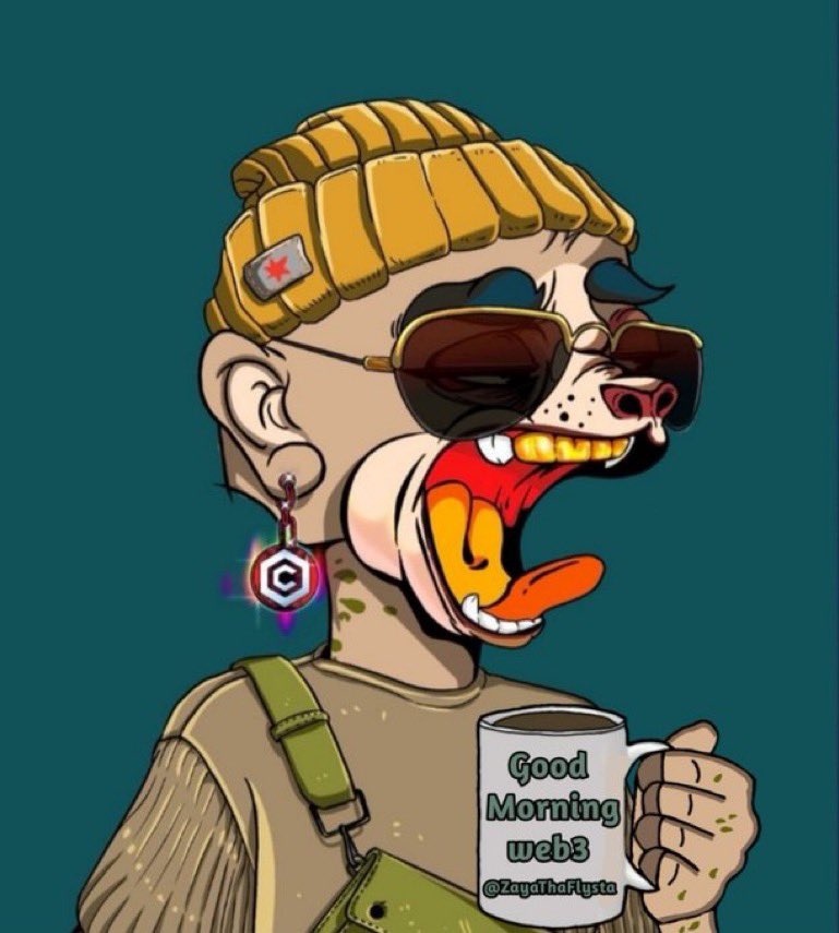 ZayaThaFlysta's tweet photo. GM

Happy Saturday from the west coast! #StayProductive even on off days! 

#NFT #NFTCommuntiy #Cro #CroFam #Cronos #CroKat #Mad4Life #MadMeerkats #FME #Flysta #GM #Crypto #CronosBlockchain #Web3 #BTC https://t.co/fi6RFZGOMW