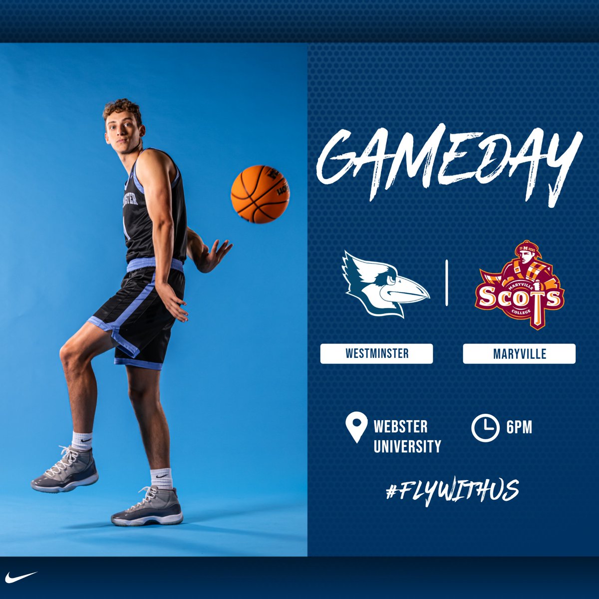🏀It’s GAMEDAY!!!🏀
📍 St.Louis, Mo
🆚Maryville (TN)
⌚️6:00 pm
📺livestream.com/accounts/22203…
📊websterathletics.com/sidearmstats/m…