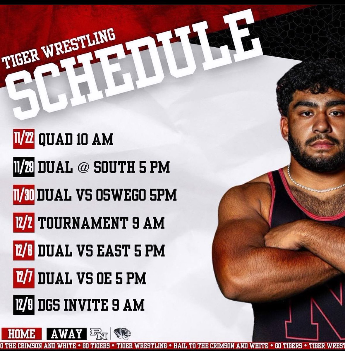 Crimson &amp; White Wrestling is today at 10 am - let wrestling season begin! #pnhs #wrestling <a href="/PitonMedia/">Piton Media</a> @pnhswrestling <a href="/_LeonardoTovar/">Leonardo Tovar</a>