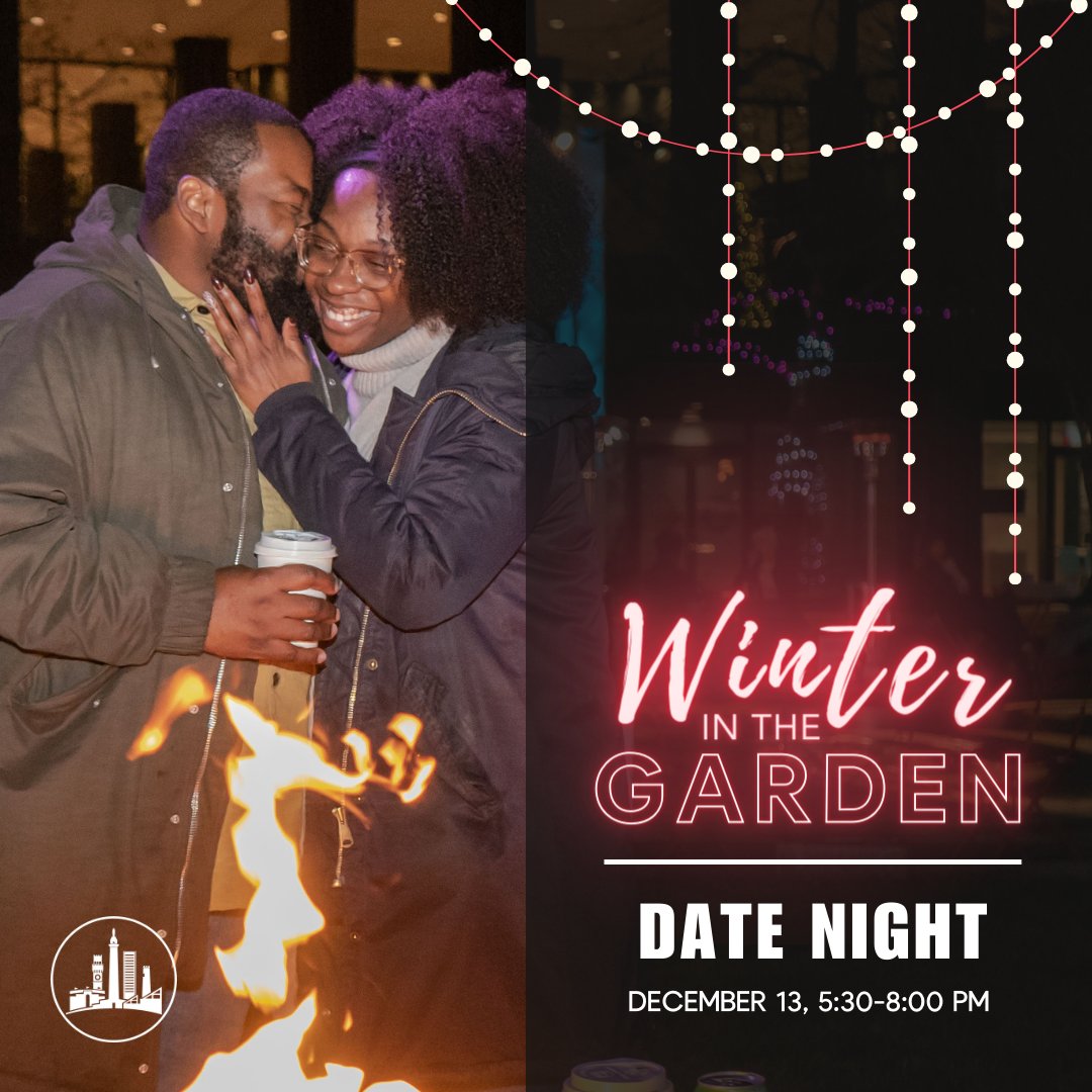 Snuggle up with your honey at Winter In the Garden's Date Night on 12/13❄️☕️ Enjoy live music from Too Much Talent Band, festive beverages like spiked cocoa, build-your-own s’mores, take-home couple’s painting kit, and romantic ambiance. Get your tickets: loom.ly/1T-hTfk
