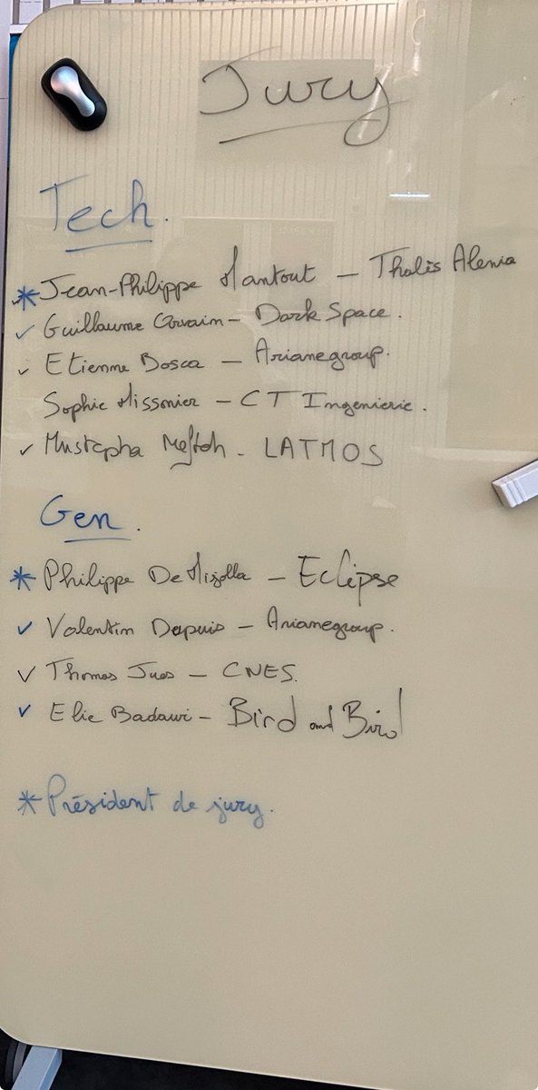 uvsq's tweet photo. #hackathon #DefINSpace
Merci aux jurés professionnels qui auditionnent nos 15 équipes ! 👇
La remise des prix est prévue à 18h 🕰️🛰️ https://t.co/t17Pz1Qrth